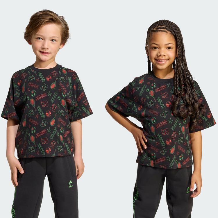adidas adidas Disney Micky Maus T-Shirt Kinder T-Shirt Kinder - Black / Impact Orange / Lime Burst - 0 | SportScheck