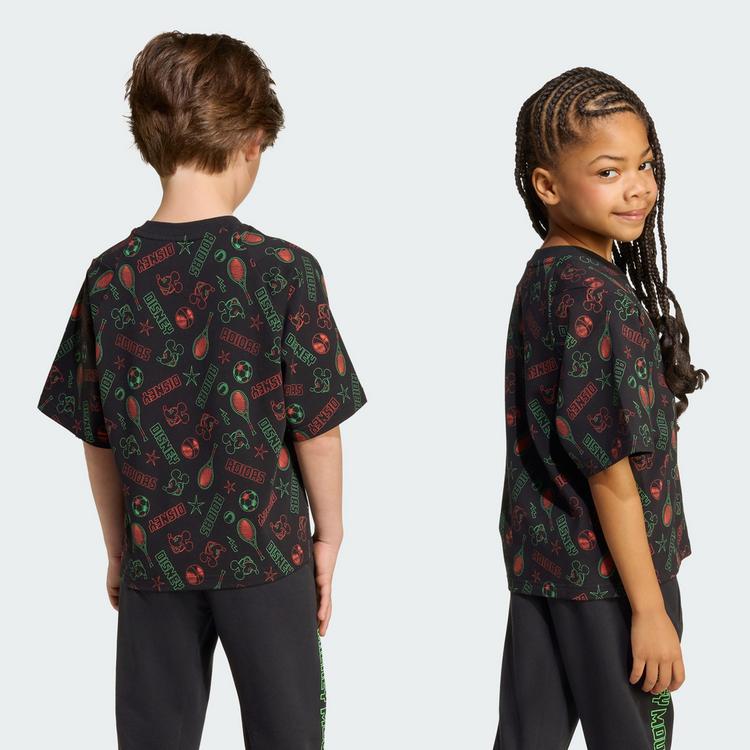 adidas adidas Disney Micky Maus T-Shirt Kinder T-Shirt Kinder - Black / Impact Orange / Lime Burst - 1 | SportScheck