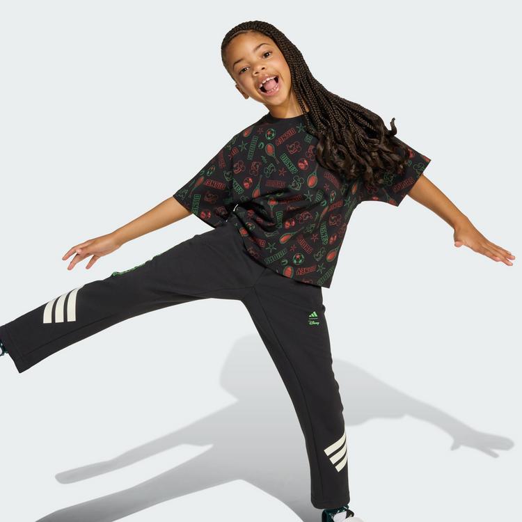 adidas adidas Disney Micky Maus T-Shirt Kinder T-Shirt Kinder - Black / Impact Orange / Lime Burst - 0 | SportScheck