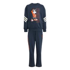 adidas Disney Micky Maus Jogginganzug Kinder Trainingsanzug Kinder Aurora Ink / Impact Orange