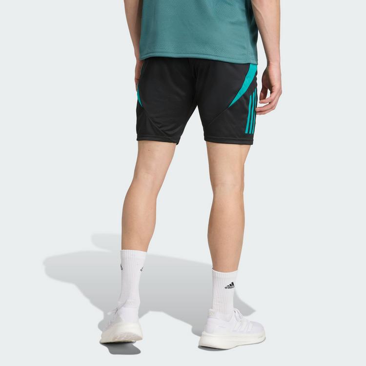 adidas adidas All Blacks Gym Shorts Funktionsshorts Herren - All Black / Pure Teal - 1 | SportScheck