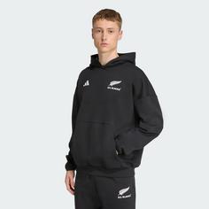Rückansicht von adidas All Blacks Präsentationsjacke Hoodie Herren All Black