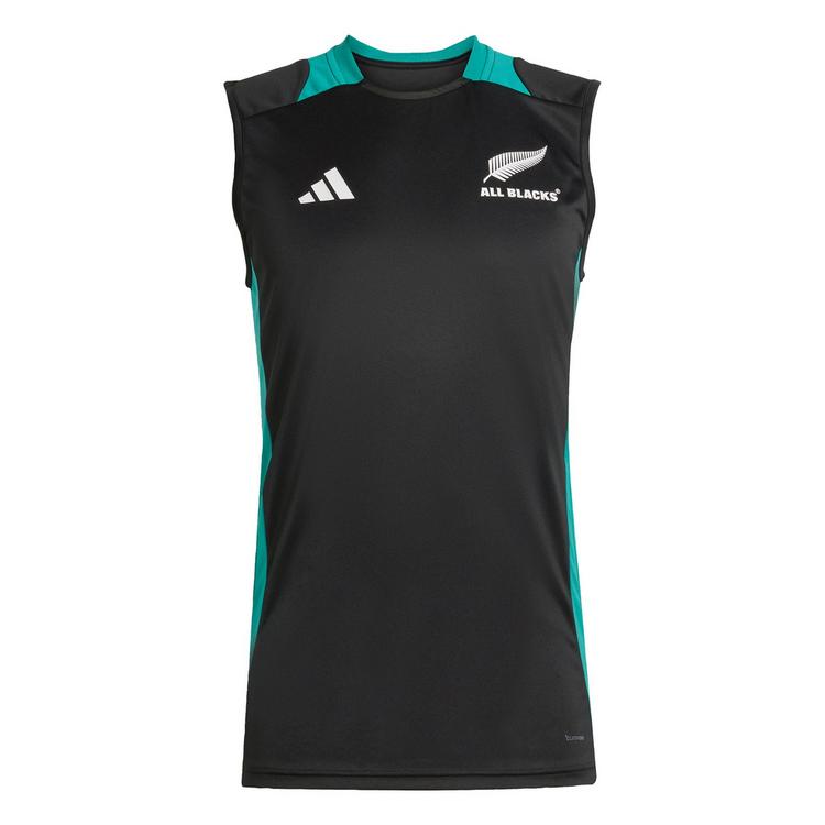 adidas adidas All Blacks Lions Singlet Funktionstank Herren - All Black / Pure Teal - 0 | SportScheck