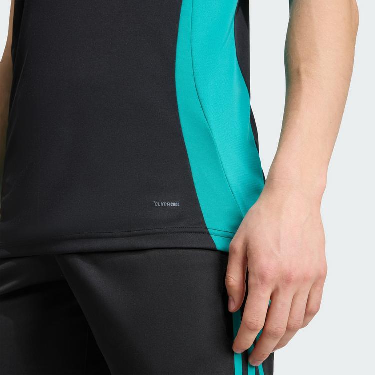 adidas adidas All Blacks Lions Singlet Funktionstank Herren - All Black / Pure Teal - 0 | SportScheck