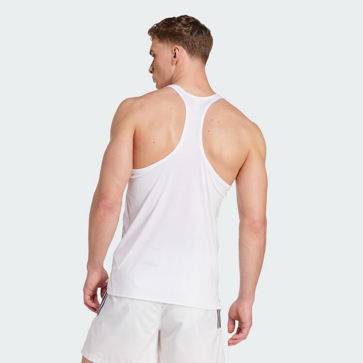 adidas adidas Adizero Archive Running Singlet Funktionstank Herren - White - 1 | SportScheck