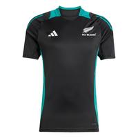 adidas All Blacks Performance T-Shirt T-Shirt Herren - All Black / Pure Teal