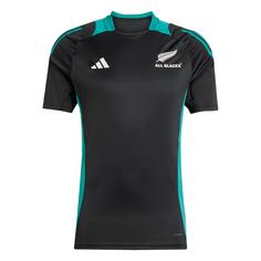 adidas All Blacks Performance T-Shirt T-Shirt Herren All Black / Pure Teal