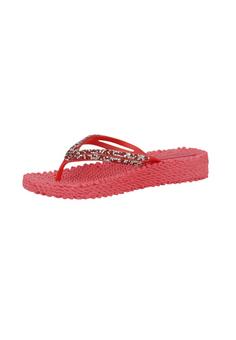 Ilse Jacobsen CHEERFUL15 Zehentrenner Damen Himbeer