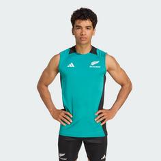 Rückansicht von adidas All Blacks Lions Singlet Funktionstank Herren Pure Teal