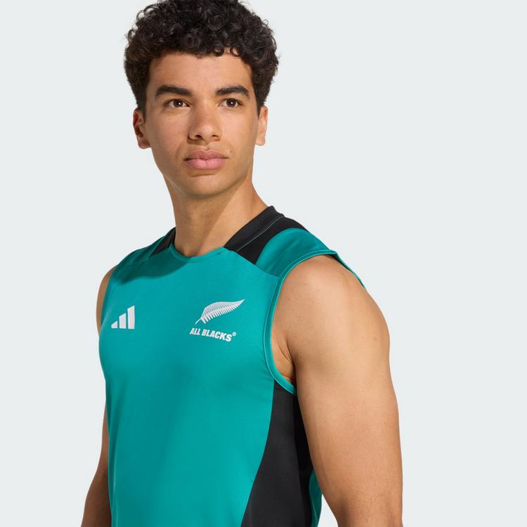 adidas adidas All Blacks Lions Singlet Funktionstank Herren - Pure Teal - 1 | SportScheck