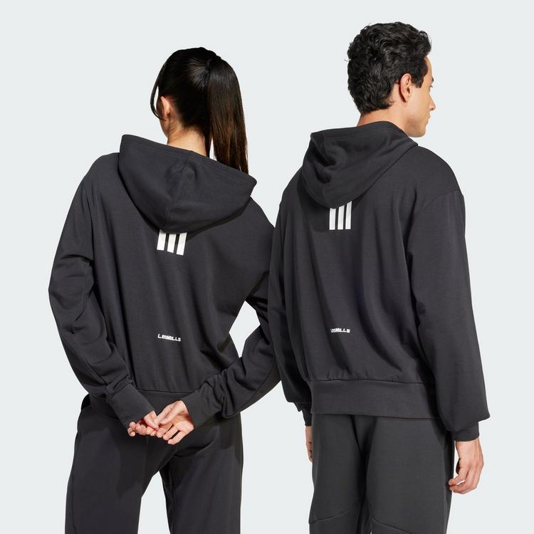 adidas adidas Les Mills Graphic Hoodie Hoodie - Black - 2 | SportScheck