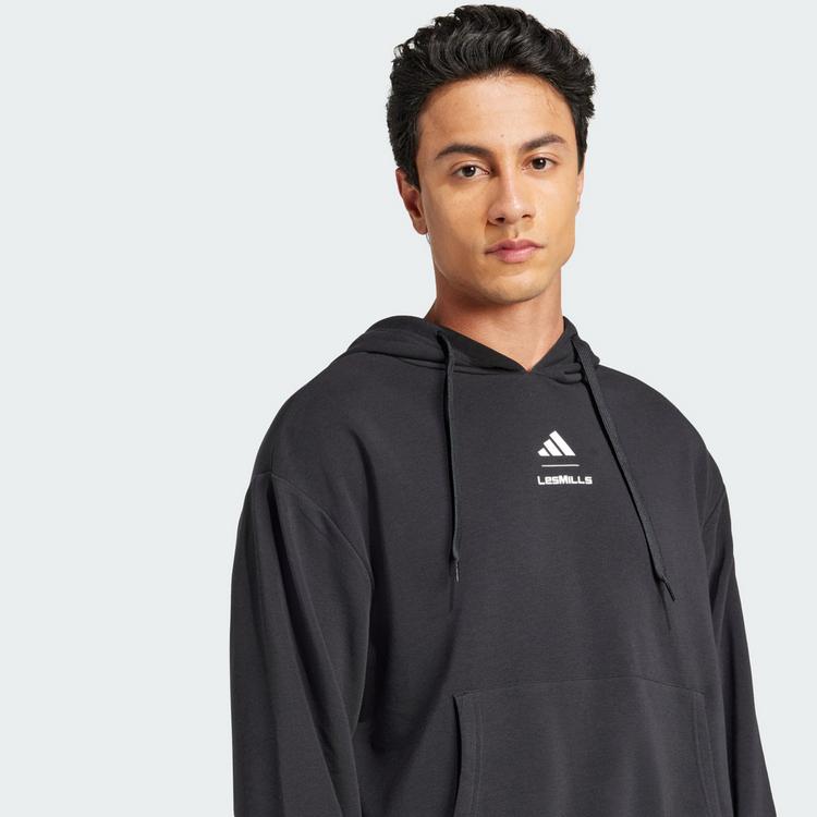 adidas adidas Les Mills Graphic Hoodie Hoodie - Black - 1 | SportScheck