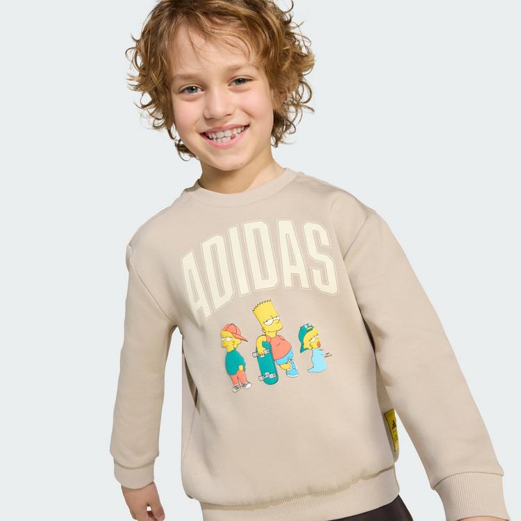 adidas adidas The Simpsons Set Kinder Trainingsanzug Kinder - Wonder Beige - 0 | SportScheck