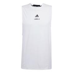 adidas Les Mills Graphic Tanktop T-Shirt Herren White