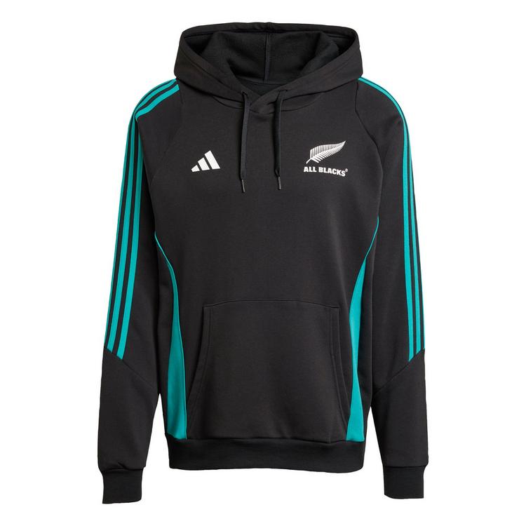 adidas adidas All Blacks Kapuzenjacke Hoodie Herren - All Black / Pure Teal - 0 | SportScheck