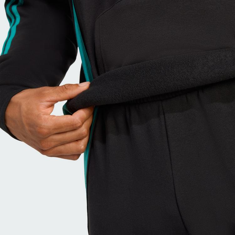adidas adidas All Blacks Kapuzenjacke Hoodie Herren - All Black / Pure Teal - 1 | SportScheck