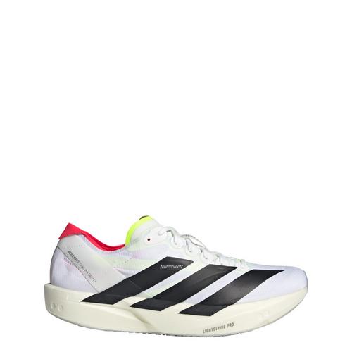 Rückansicht von adidas Adizero Takumi Sen 11 Schuh Laufschuhe Herren Cloud White / Core Black / Lucid Red