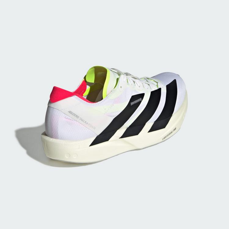adidas adidas ADIZERO TAKUMI SEN 11 Schuhe Laufschuhe Herren - Cloud White / Core Black / Lucid Red - 4 | SportScheck