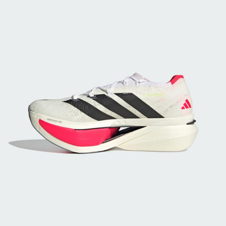 adidas adidas Adizero Prime X3 Strung Schuh Laufschuhe - Cloud White / Core Black / Lucid Red - 5 | SportScheck