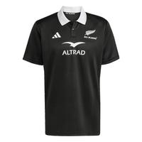 adidas All Blacks Supporter Poloshirt T-Shirt Herren - All Black