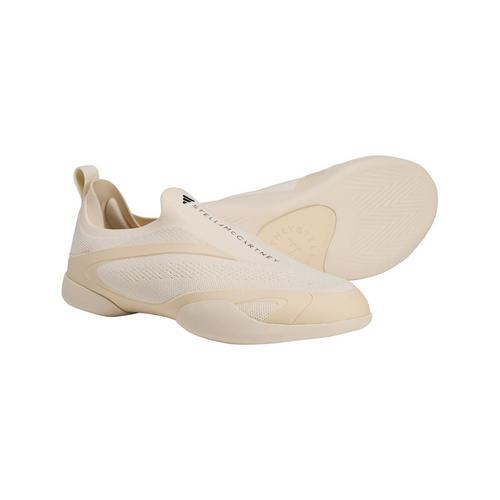 Rückansicht von adidas adidas By Stella McCartney Taekwondo Fitnessschuhe Almond Milk-Smc / Almond Milk-Smc / Core Black