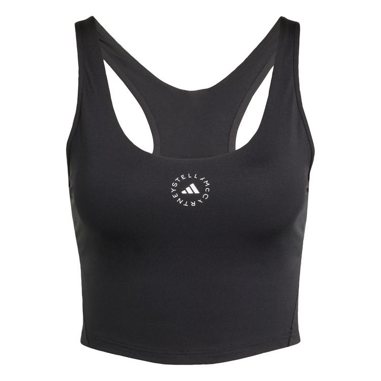 adidas adidas adidas by Stella McCartney Yoga-Crop-Top Croptop Damen - Black - 0 | SportScheck