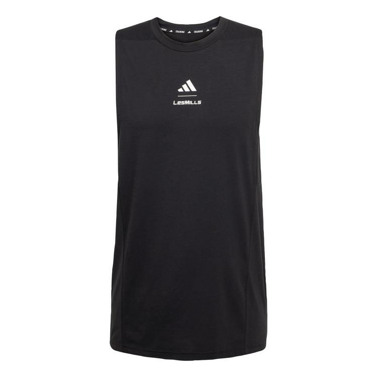 adidas adidas Les Mills Grafik Tanktop T-Shirt Herren - Black - 0 | SportScheck