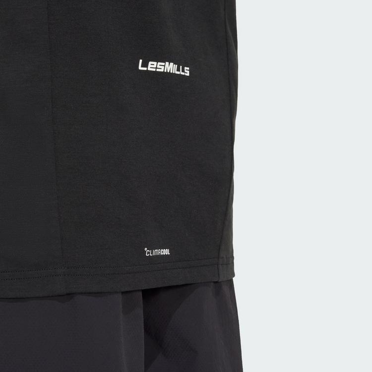 adidas adidas Les Mills Grafik Tanktop T-Shirt Herren - Black - 1 | SportScheck