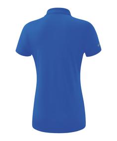 Rückansicht von Erima Funktionspolo Damen Poloshirt Damen blau