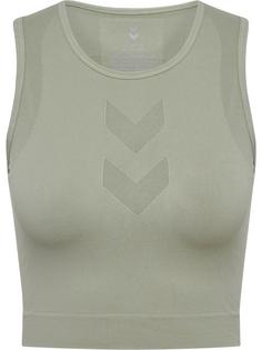 hummel Sport-BH Damen SEAGRASS
