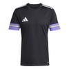 adidas Squadra 25 Trikot Trikot Herren - Black / Purple Rush / Semi Solar Slime