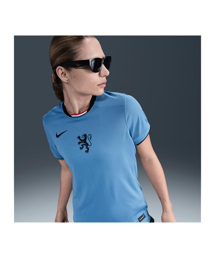 Nike Nike Niederlande Trikot Away 2025 Damen Trikot Damen - blauschwarz - 3 | SportScheck