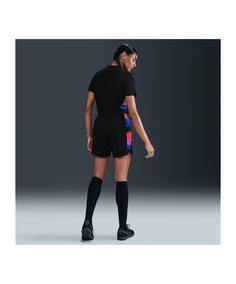 Rückansicht von Nike England Short Away 2025 Damen Fußballshorts Damen schwarzblau