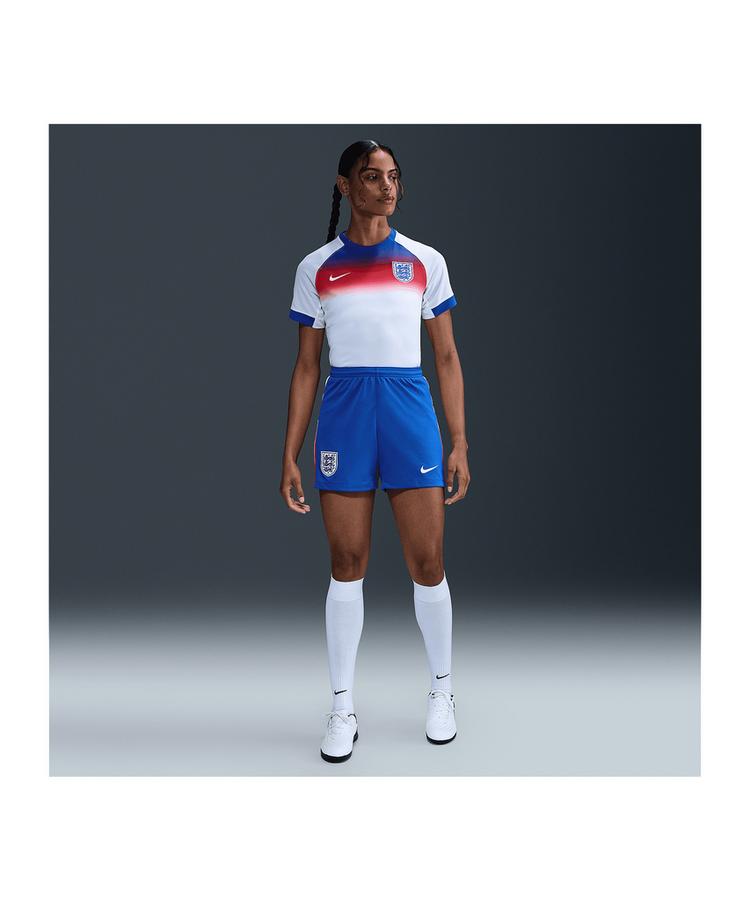 Nike Nike England Short Home 2025 Damen Fu&szlig;ballshorts Damen - blauweissrot - 0 | SportScheck