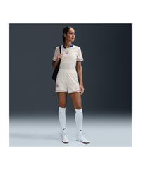 Nike Frankreich Short Away 2025 Damen Beige Fu&szlig;ballshorts Damen - beigerot