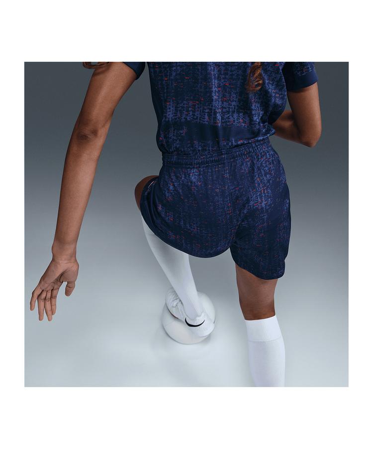 Nike Nike Frankreich Short Home 2025 Damen Fu&szlig;ballshorts Damen - blaurot - 2 | SportScheck