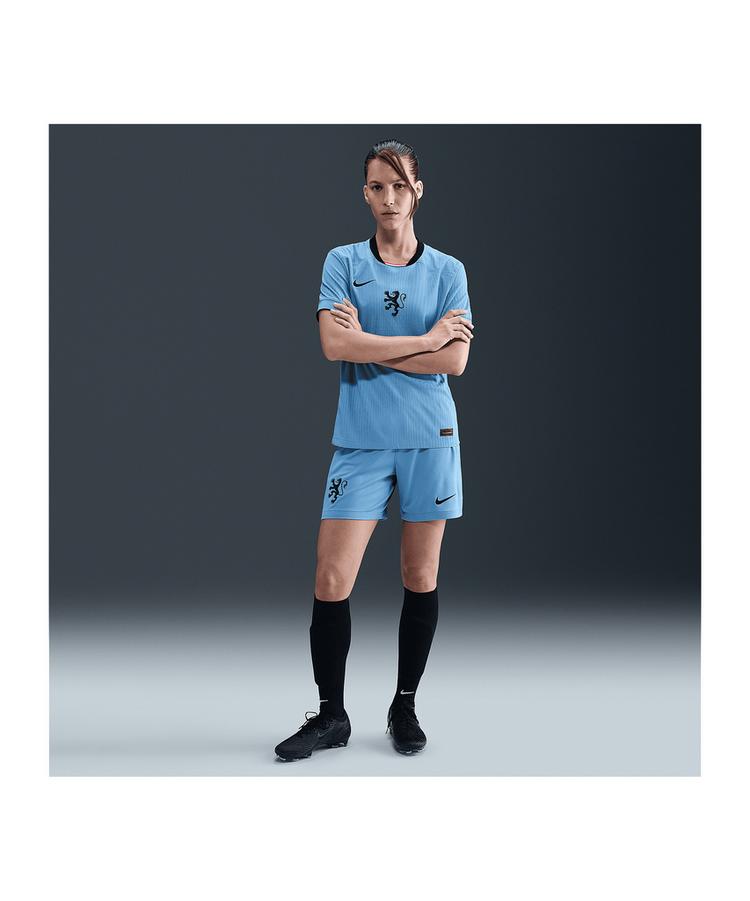 Nike Nike Niederlande Short Away 2025 Damen Fu&szlig;ballshorts Damen - blauschwarz - 0 | SportScheck