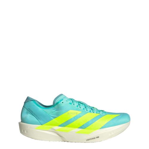 Rückansicht von adidas Adizero Takumi Sen 11 Schuh Laufschuhe Herren Flash Aqua / Zero Metalic / Mint Ton