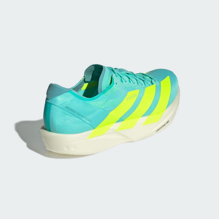 adidas adidas ADIZERO TAKUMI SEN 11 Schuhe Laufschuhe Herren - Flash Aqua / Zero Metalic / Mint Ton - 4 | SportScheck