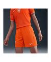 Nike Niederlande Short Home 2025 Damen Fu&szlig;ballshorts Damen - orangeweiss