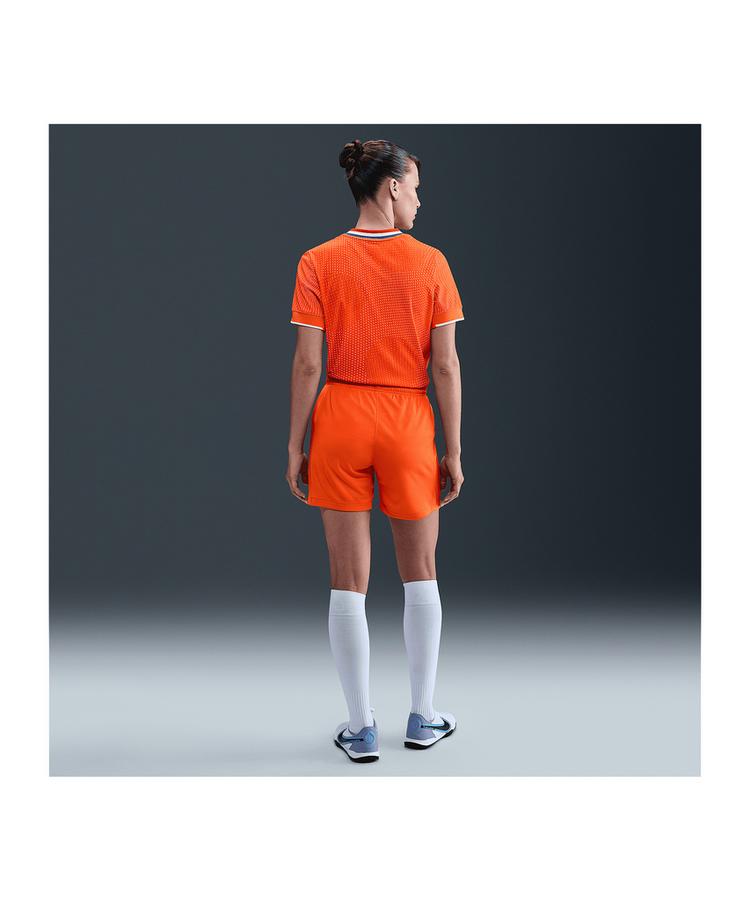 Nike Nike Niederlande Short Home 2025 Damen Fu&szlig;ballshorts Damen - orangeweiss - 1 | SportScheck