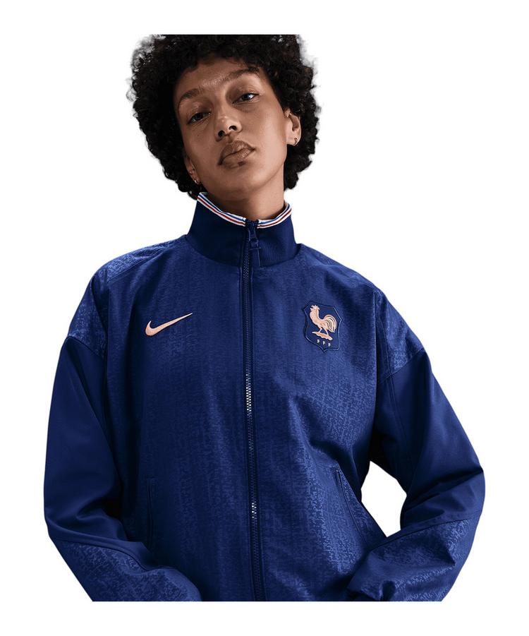 Nike Nike Frankreich Strike Anthem Jacke Damen Trainingsjacke Damen - blaurot - 1 | SportScheck