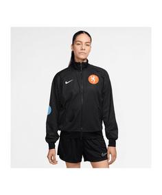 Nike Niederlande Anthem Jacke Damen Trainingsjacke Damen schwarzweiss