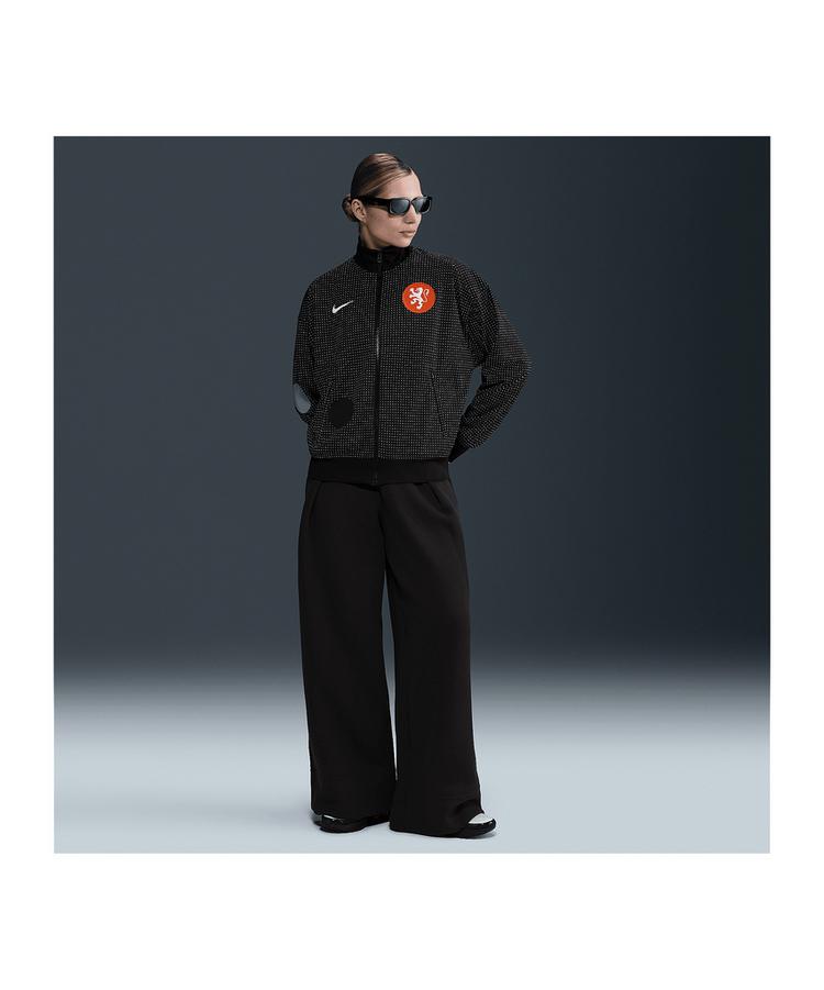 Nike Nike Niederlande Anthem Jacke Damen Trainingsjacke Damen - schwarzweiss - 1 | SportScheck