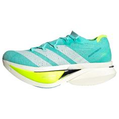 adidas Adizero Prime X3 STRUNG Laufschuhe Laufschuhe Flash Aqua / Zero Metalic / Lucid Lemon