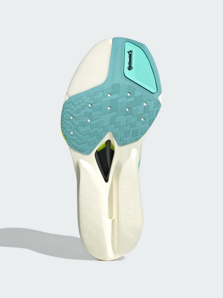 adidas adidas Adizero Prime X3 Strung Schuh Laufschuhe - Flash Aqua / Zero Metalic / Lucid Lemon - 2 | SportScheck