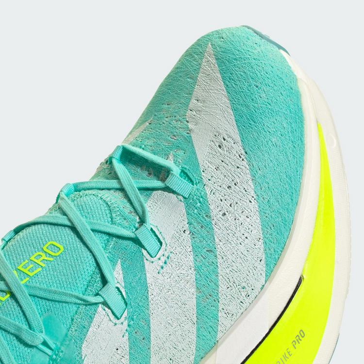adidas adidas Adizero Prime X3 Strung Schuh Laufschuhe - Flash Aqua / Zero Metalic / Lucid Lemon - 6 | SportScheck