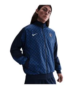 Nike Paris Saint-Germain Strike Anthem Jacke Trainingsjacke Herren blauweiss