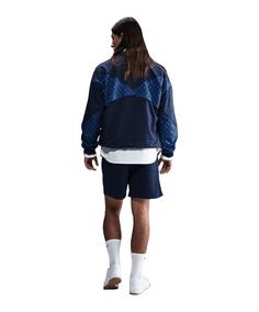 Rückansicht von Nike Paris Saint-Germain Strike Anthem Jacke Trainingsjacke Herren blauweiss