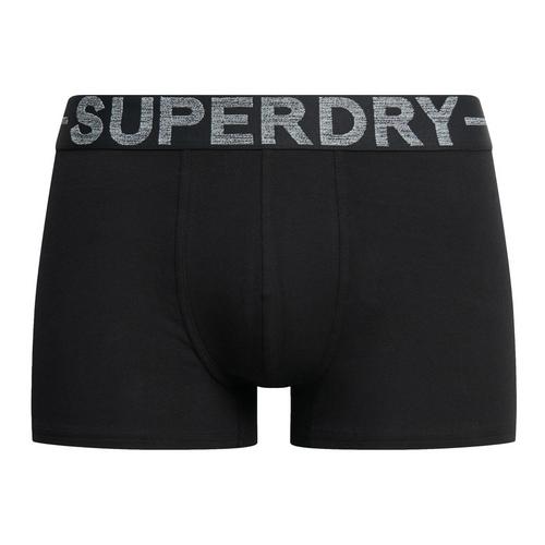 Rückansicht von Superdry Boxershort Hipster Herren Schwarz/Orange